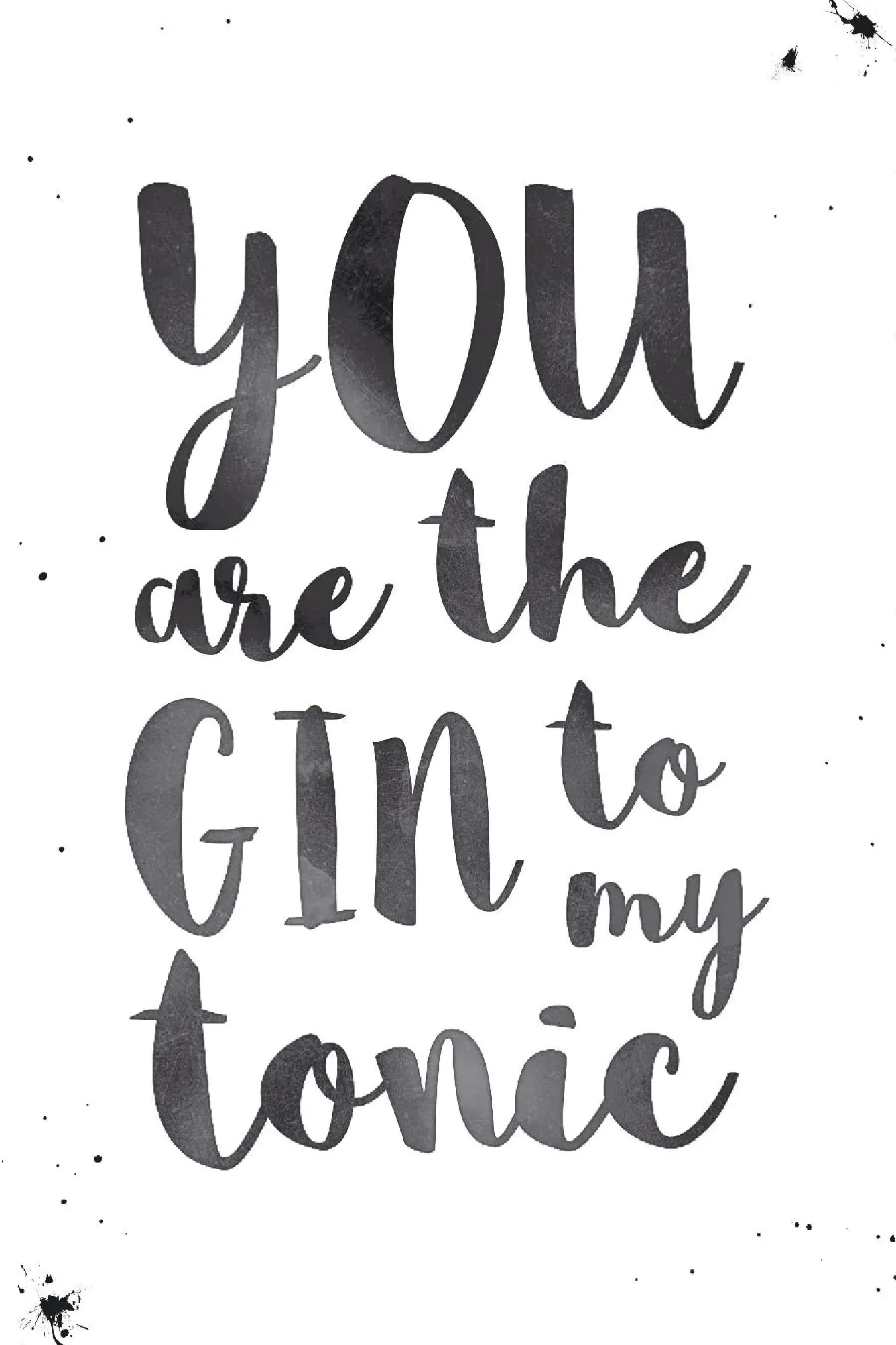 Best NANU-NANA Poster Gin To Tonic, Nr. 110