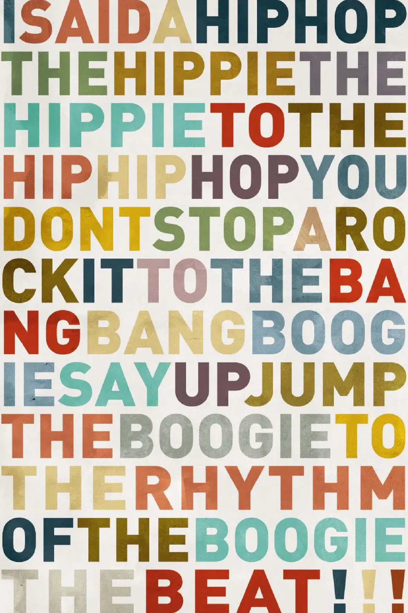 Outlet NANU-NANA Poster Hip Hop Hippie, Nr. 143
