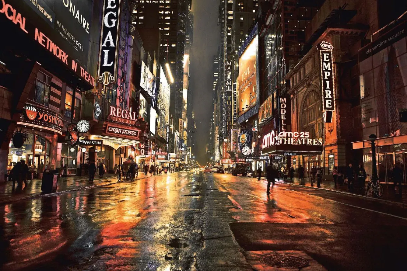 Hot NANU-NANA Poster Manhattan 42nd Street 2, Nr. 10