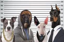 Hot NANU-NANA Poster Most Wanted Dogs, Nr. 232