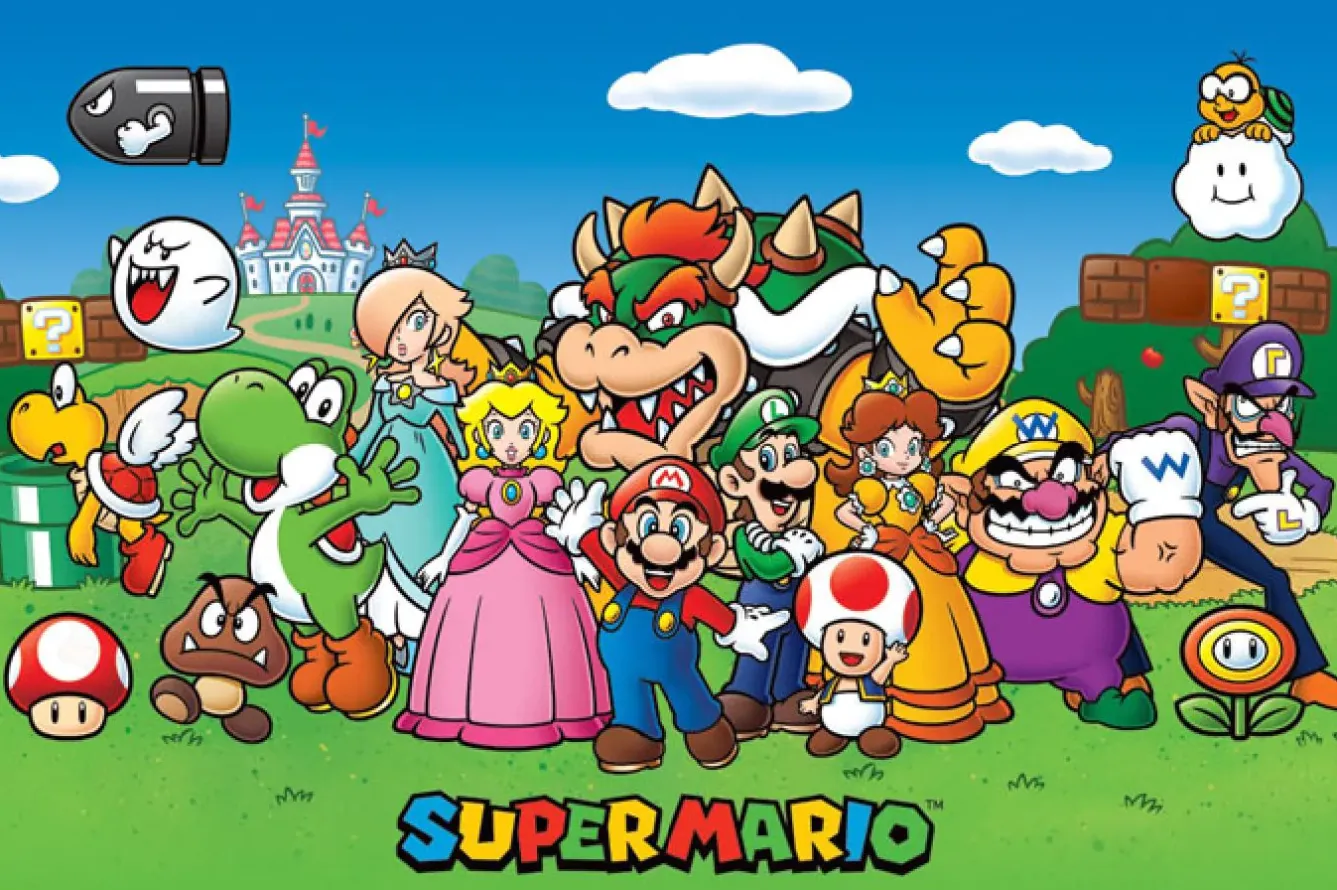 Sale NANU-NANA Poster Super Mario Characters, Nr. 217
