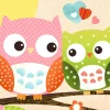 Fashion NANU-NANA Poster Sweet Owl - Hello, Nr. 49