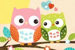 Fashion NANU-NANA Poster Sweet Owl - Hello, Nr. 49