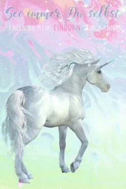 Best NANU-NANA Poster Unicorn Marble, Nr. 164