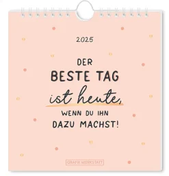 Outlet NANU-NANA Postkarten Kalender, 2025, Der Beste Tag