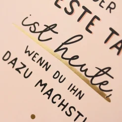 Outlet NANU-NANA Postkarten Kalender, 2025, Der Beste Tag