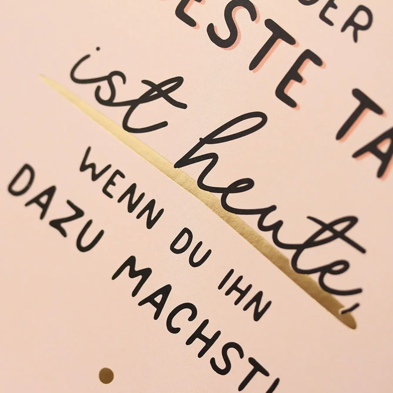 Outlet NANU-NANA Postkarten Kalender, 2025, Der Beste Tag