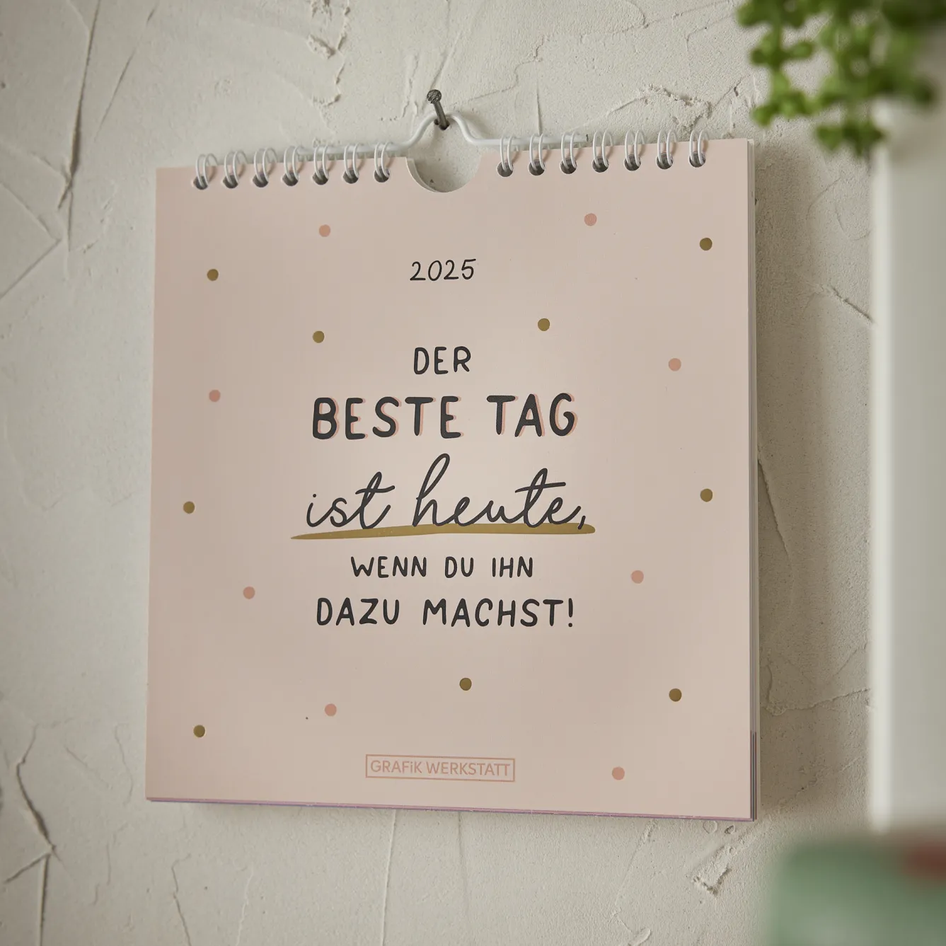Outlet NANU-NANA Postkarten Kalender, 2025, Der Beste Tag
