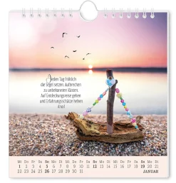 New NANU-NANA Postkarten Kalender, 2025, Lebenszeichen
