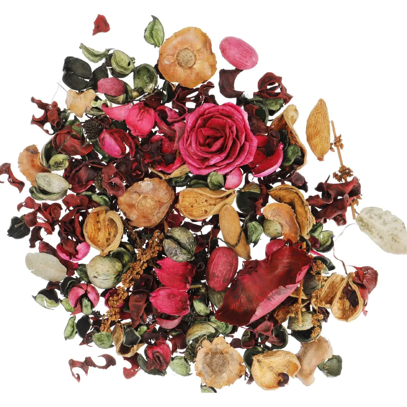 Discount NANU-NANA Potpourri Rose/Blätter, Dunkelrot, 12 X 20 Cm