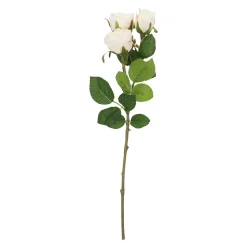 Discount NANU-NANA Rose Alina, 3 Blüten/weiß, 38 Cm