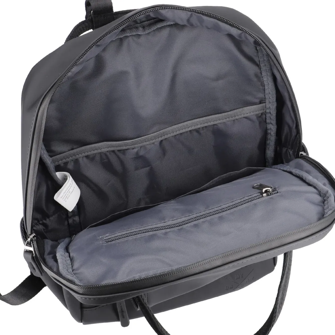 New NANU-NANA Rucksack Lotta, Schwarz, 9 Liter
