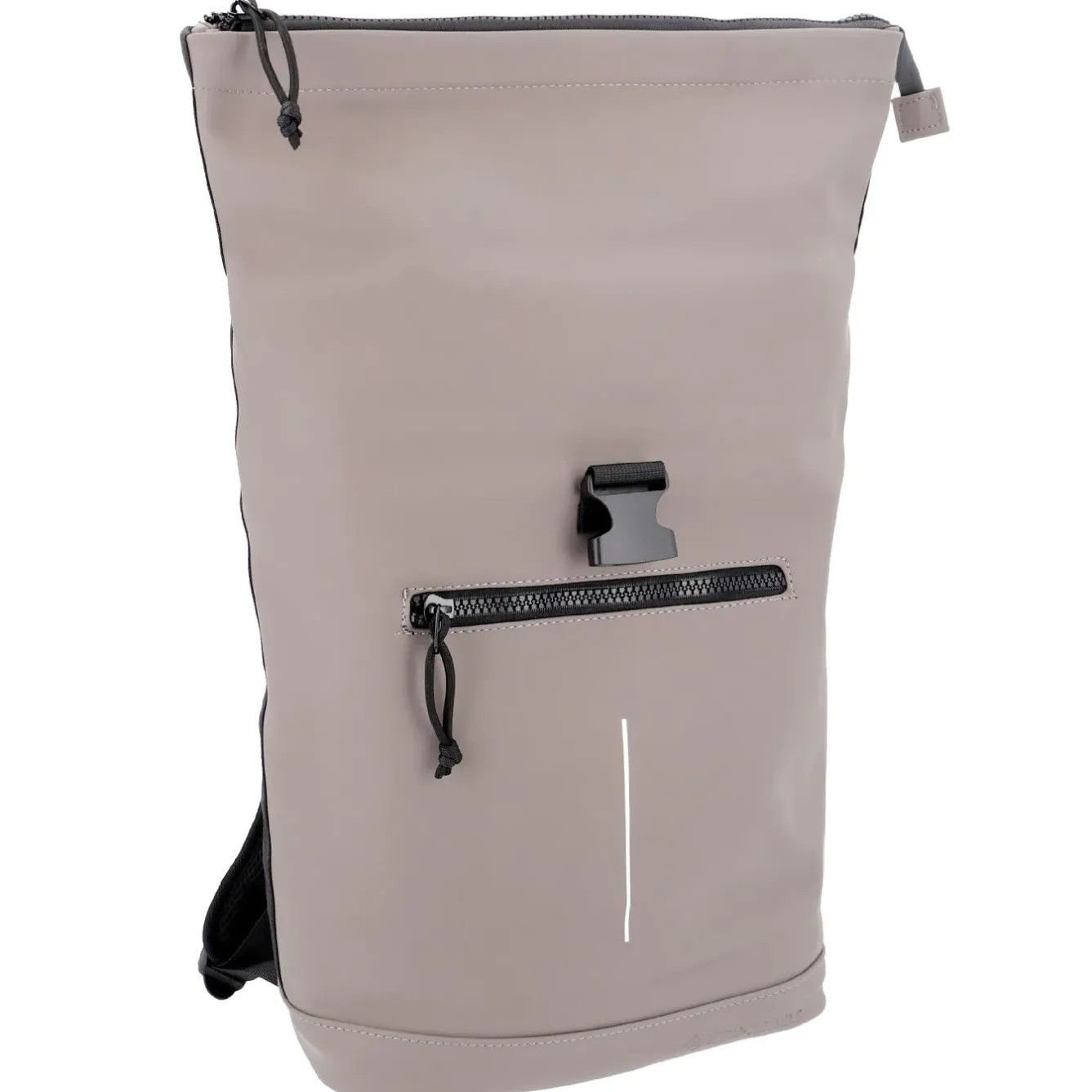 Hot NANU-NANA Rucksack Rolltop Mit Reflektor, Taupe, 16 Liter