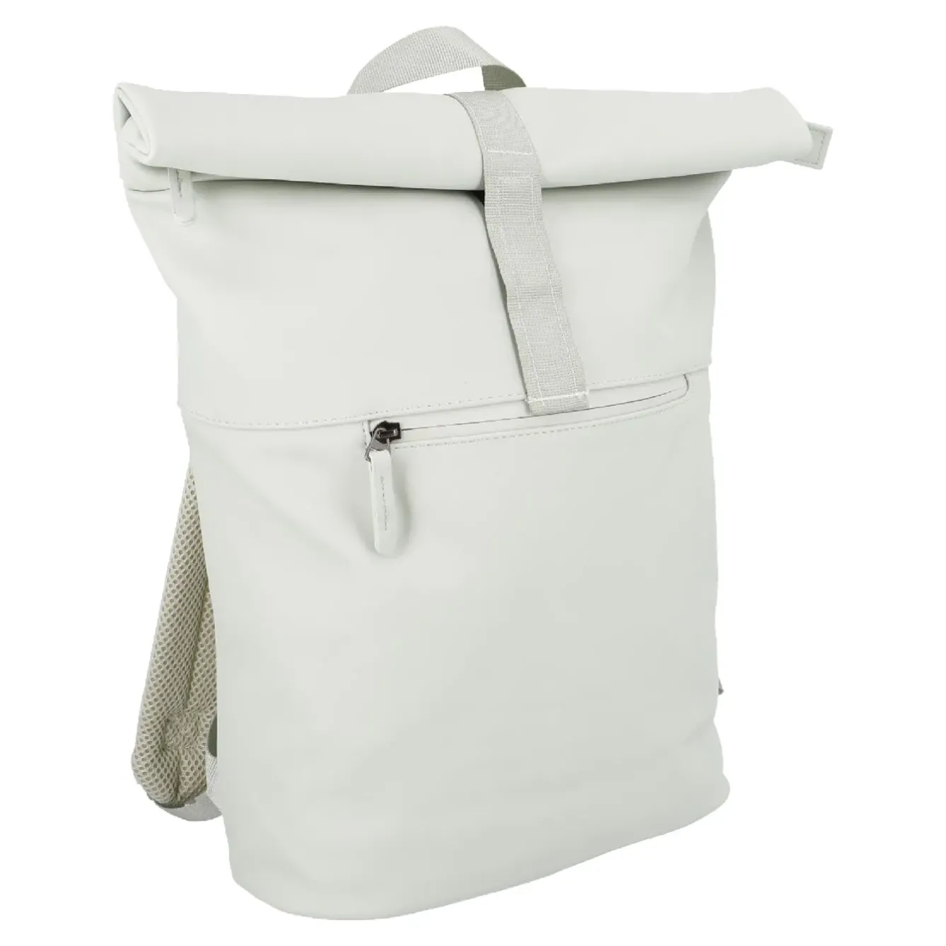 Clearance NANU-NANA Rucksack Ronny, Rolltop, Mint/grau, 17 Liter