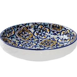 Online NANU-NANA Schale China, Flach, Blau/gelb, 15 Cm