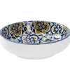 Hot NANU-NANA Schale China, Flach, Blau/gelb, 12 Cm