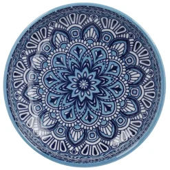 New NANU-NANA Schale China, Flach, Blau/hellblau, 15 Cm