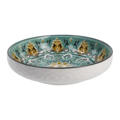 Online NANU-NANA Schale China, Flach, Grün/braun, 15 Cm