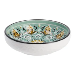 Hot NANU-NANA Schale China, Flach, Grün/braun, 9 Cm