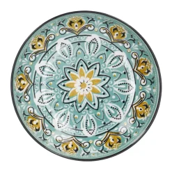 Clearance NANU-NANA Schale China, Flach, Grün/braun, 12 Cm