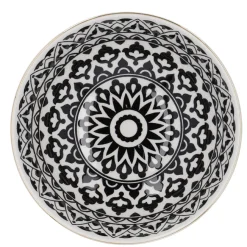 Discount NANU-NANA Schale China, Groß, Schwarz/weiß, Orient