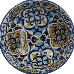 Discount NANU-NANA Schale China, Hoch, Blau/gelb, 9.5 Cm