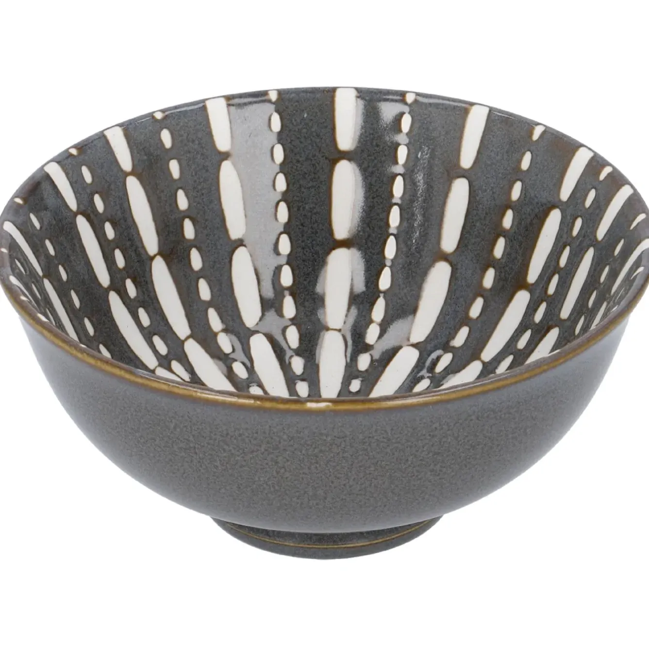 Discount NANU-NANA Schale China, Relief, Striche/Punkte, 12 Cm