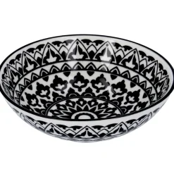 Fashion NANU-NANA Schale China, Tief, Orient, Schw/wss, 13 Cm