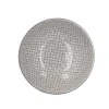 Clearance NANU-NANA Schale China, Tief, Perlen, Dunkelgrau/wss, 13 Cm