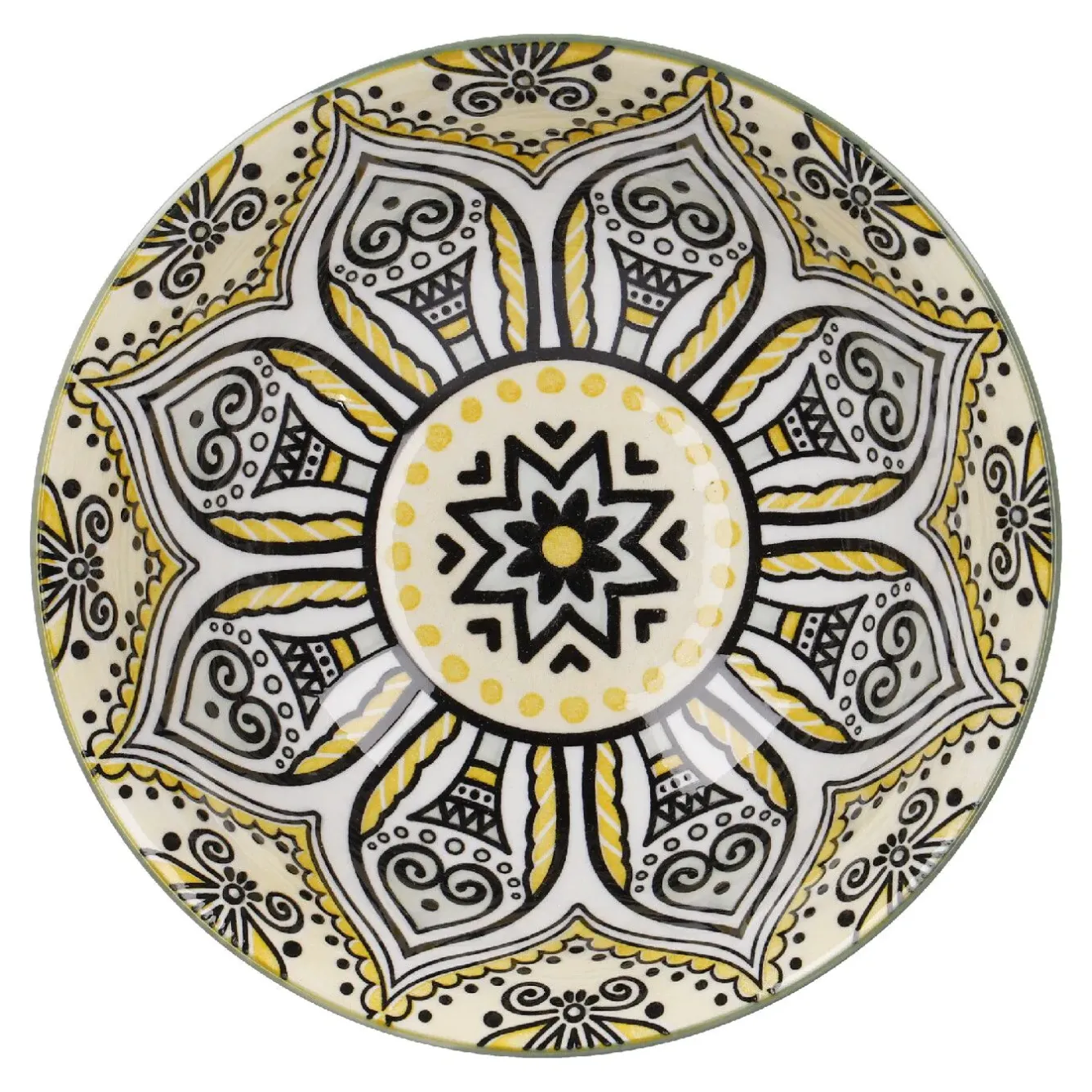 Online NANU-NANA Schale Lisa, Tief, Gelb, 15 Cm