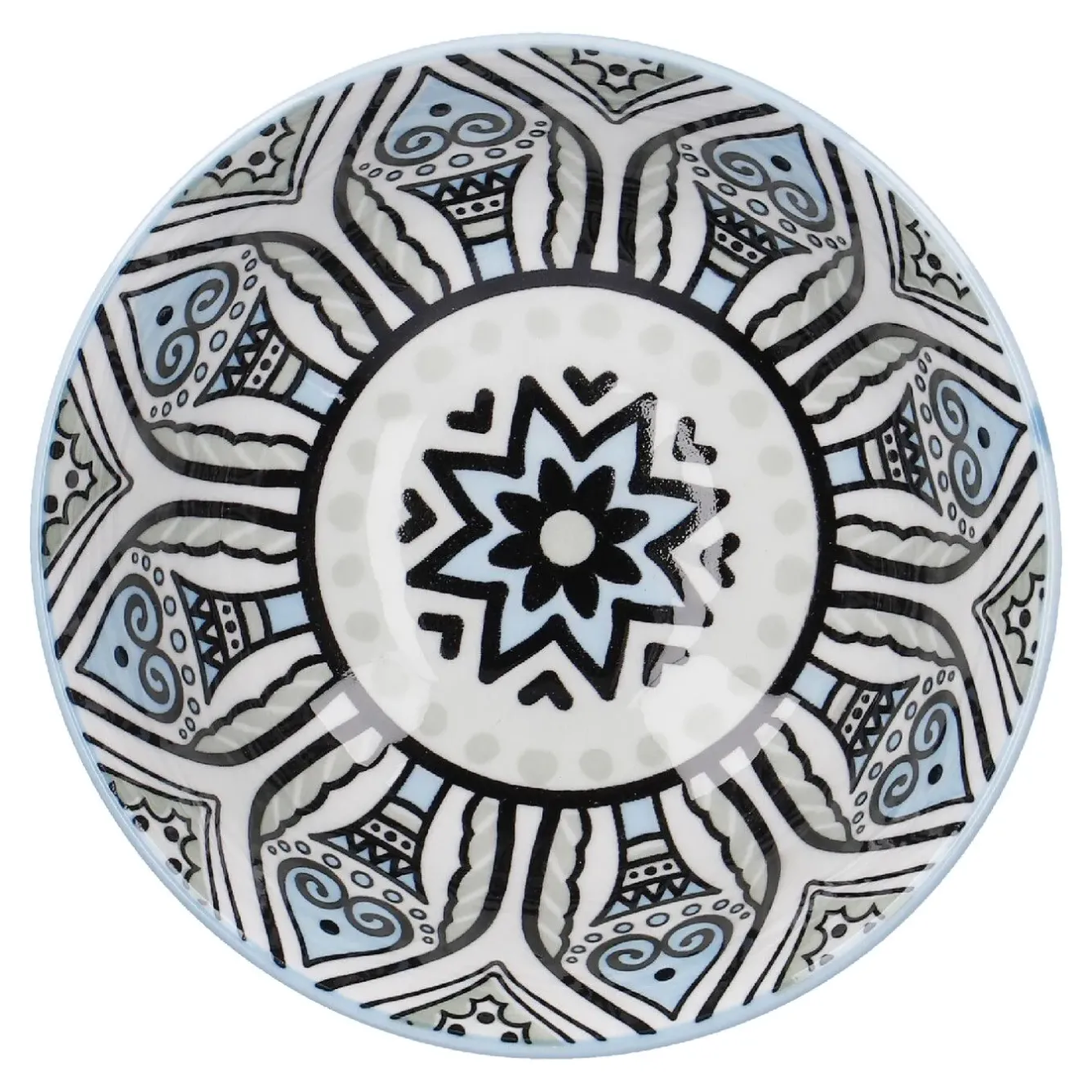 Outlet NANU-NANA Schale Lisa, Tief, Grün, 11 Cm