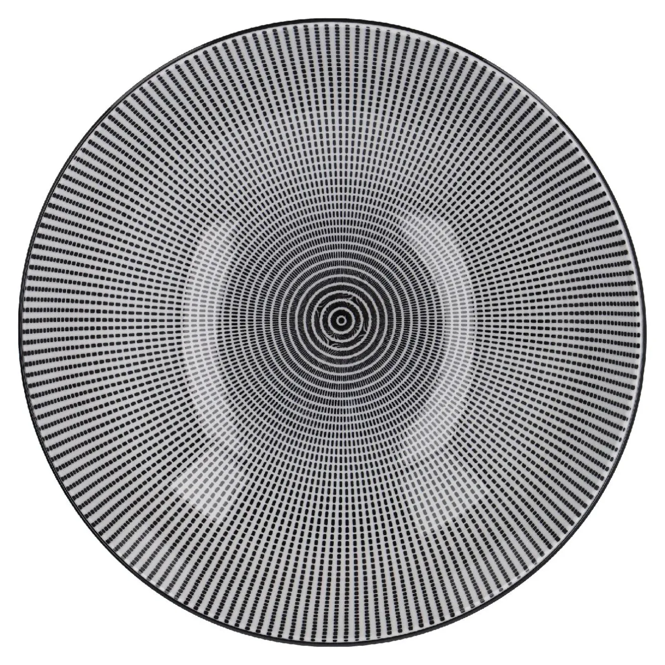 New NANU-NANA Schale Malina, Flach, No.2/Spirale/Kreis, 21 Cm