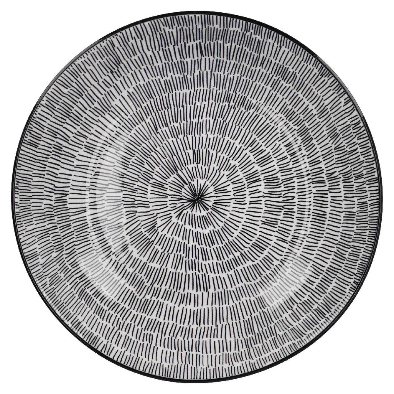 Fashion NANU-NANA Schale Malina, No. 1/Striche, 20 Cm
