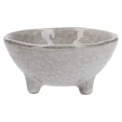 Online NANU-NANA Schale Mit Fuß Dina, Creme, 9 Cm