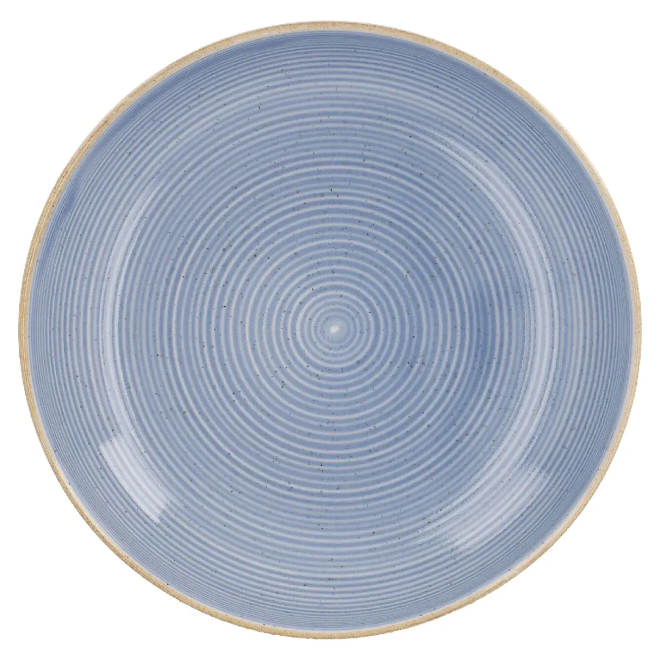 Fashion NANU-NANA Schale Rille, Blau, 20 Cm
