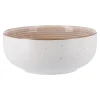 Clearance NANU-NANA Schale Rille, Creme, 11 Cm