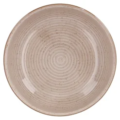 Clearance NANU-NANA Schale Rille, Creme, 11 Cm