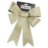 Discount NANU-NANA Schleife Glitter/Streifen, Gold, 40 Cm