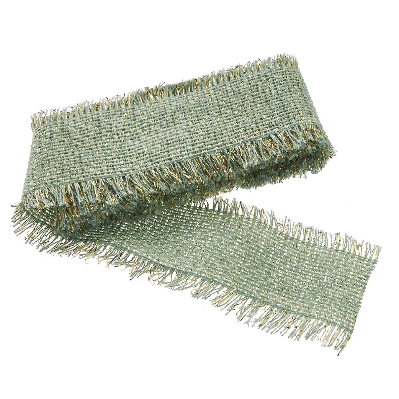 Clearance NANU-NANA Schleifenband Lurex, Mintgrün, 2 M