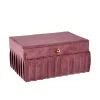 Hot NANU-NANA Schmuckbox Edel, Dunkelpink, 18 Cm