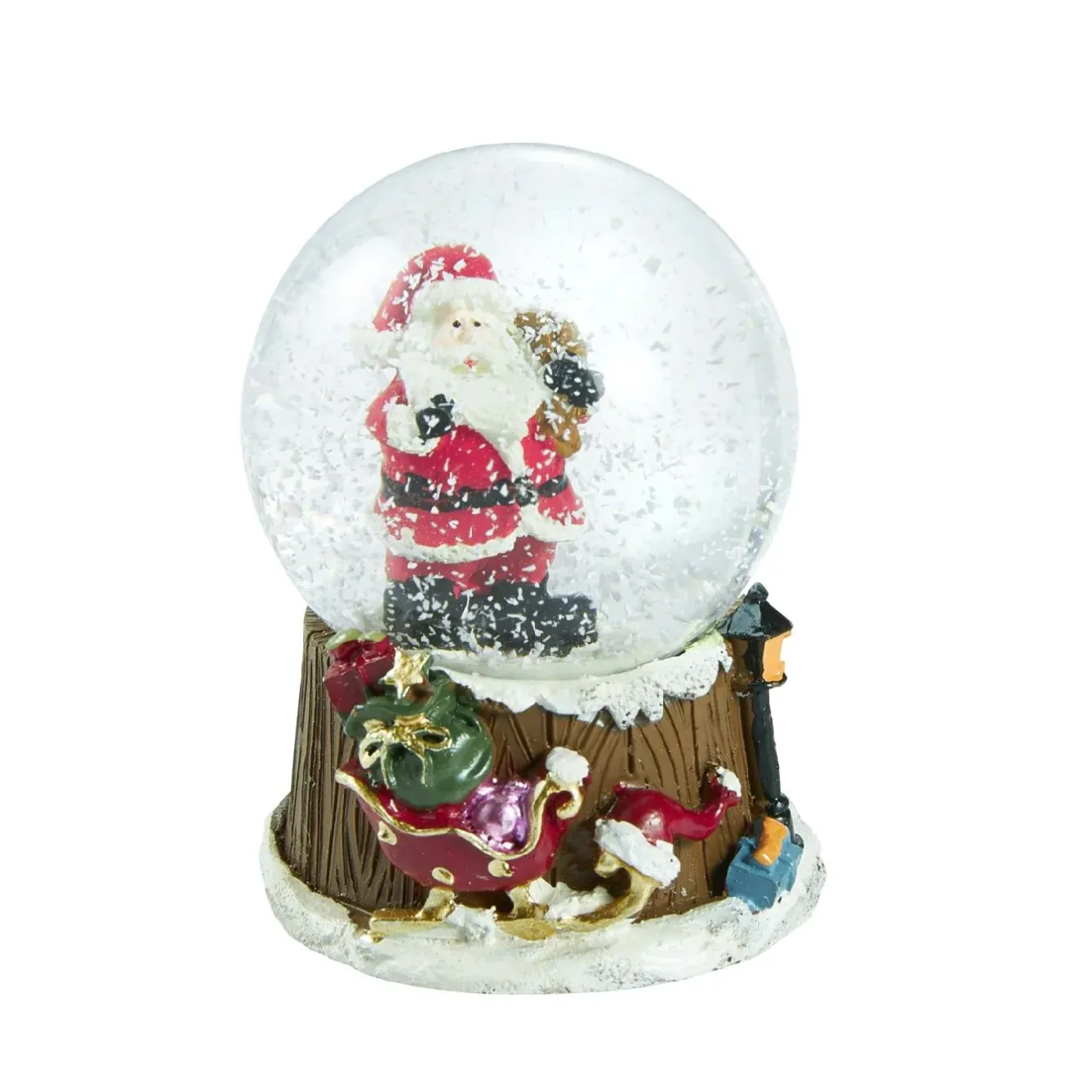 Best NANU-NANA Schneekugel Figur, Weihnachtsmann, 4.5 X 6 Cm
