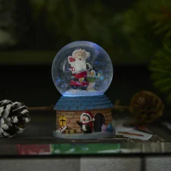 Best NANU-NANA Schneekugel Haus, Blau, 4.5 X 7 Cm
