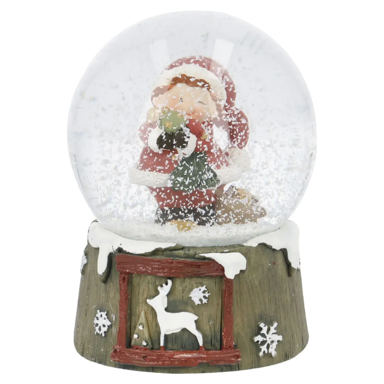 Outlet NANU-NANA Schneekugel Kind, Zwinker, 6.5 X 9 Cm