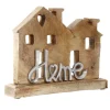 Discount NANU-NANA Schriftzug Home, Häuser, Silbermatt
