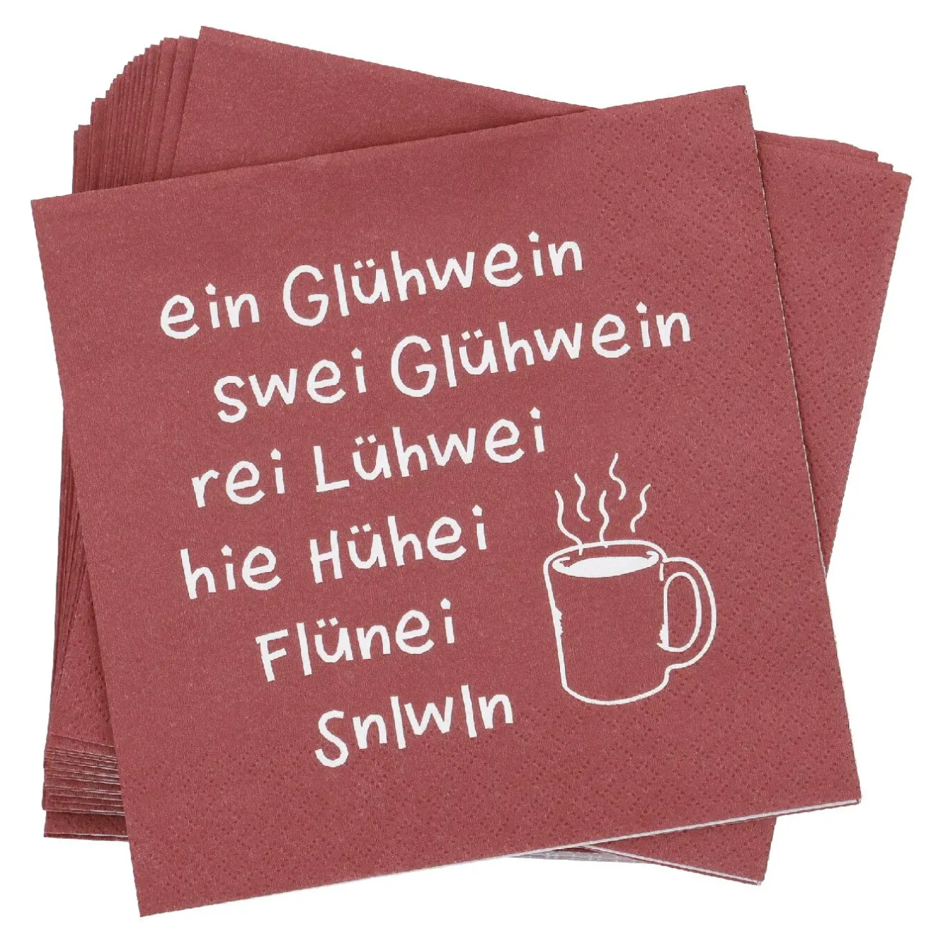 Clearance NANU-NANA Serviette Glühwein, 20 Stück