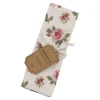 Clearance NANU-NANA Serviette Rosen, Natur, 40 X 40 Cm