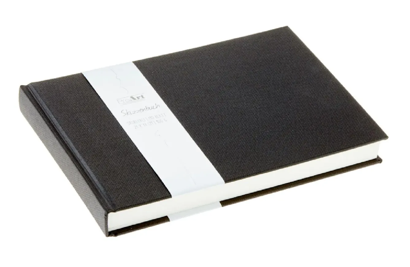 Discount NANU-NANA Skizzenbuch, Schwarz, 22 X 14 Cm