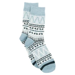 Discount NANU-NANA Socke Winter, Damen, Motiv/blau, Größe 35-41