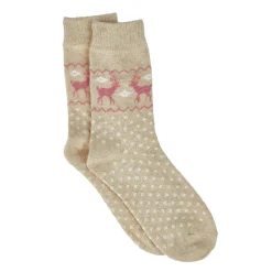 Online NANU-NANA Socke Winter, Damen, Reh/beige, Größe 35-41