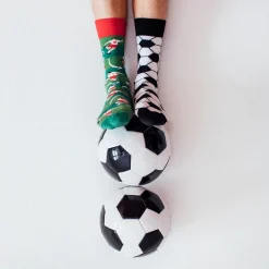 New NANU-NANA Socken, Fußballfan, Gr. 35-38
